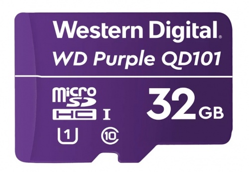 Карта памяти microSDHC WD Purple SC QD101 Ultra Endurance 32 ГБ